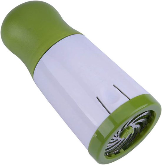 1 Edelstahlmesser, Sicher Und (farbe: Weiß Und Grün)