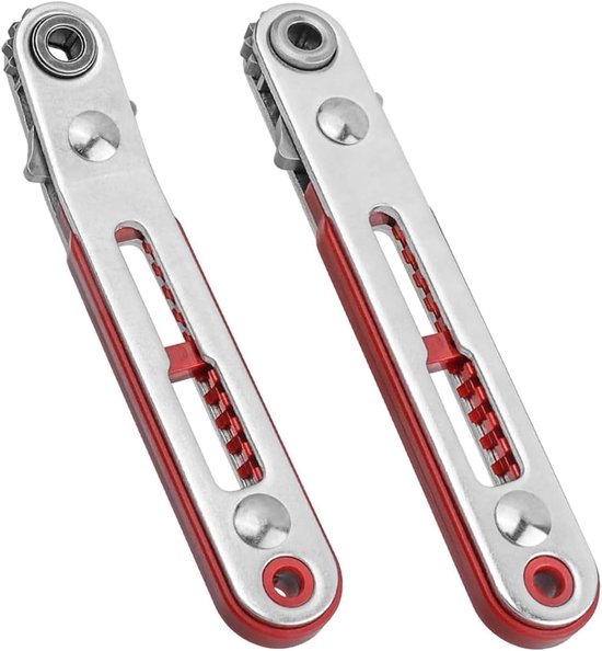 Mini Ratschenschlüsselsatz Mit Hohem Drehmoment, 1/4" Antriebsnuss, Umkehrbarer Kleiner Ratschen Axialschraubendreher Flachkopf Und Winkelkopf 2