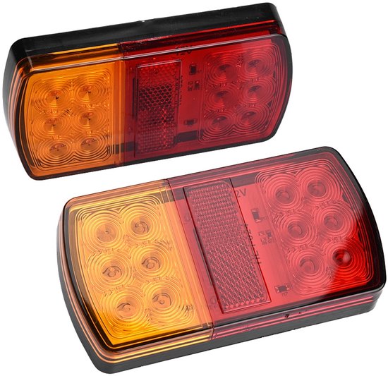 Für 12v Anhänger Rücklicht Bremslicht Led Lampen, 12 Led Blinker, Unterwasserboot
