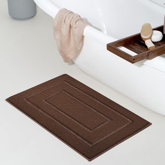 24×16 Zoll (ca. 61 X 41 Cm) Große, Rutschfeste Badematte Superweiche Und Saugfähige Mikrofaser Badematte Für Dusche/badewanne Waschbare Bodenmatt