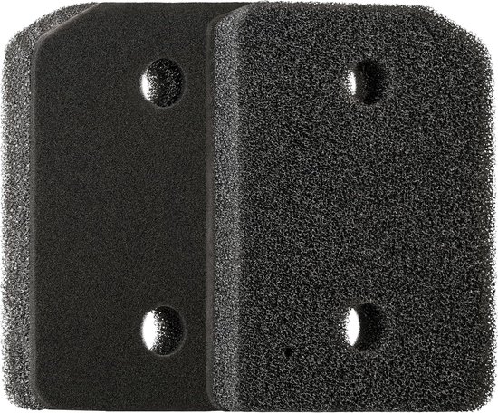 Trocknerfilterschwamm Filter Filtermatte Feinfilter Für Trockner 2 Filter Für Miele T1 Wäschetrockner Und Wärmepumpentrockner Schwarz 20,7 × 15,7
