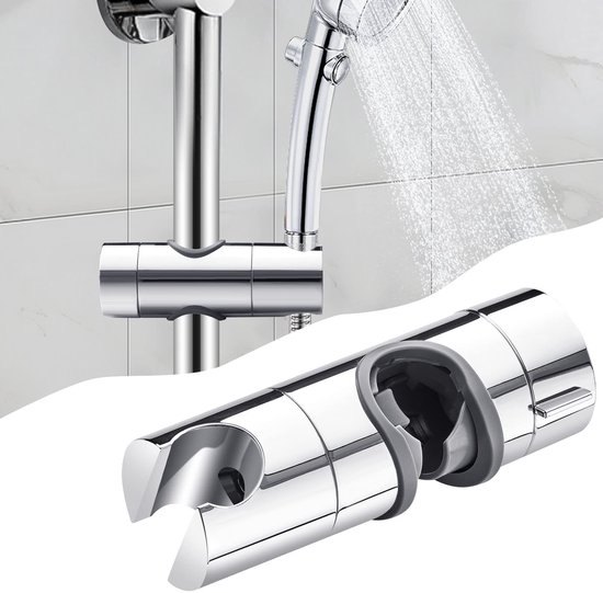 Verstellbare Duschkopfhalterung Verstellbar Von 18 Bis 25 Mm 360° Drehbare Brausehalterung Universelle Duschkopfhalterung Für Badezimmer Für Bade