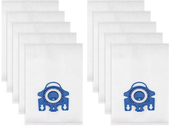Passend Für Miele Classic C2, C3, S2, S5, S8, S400 Serie Gn Staubsaugerbeutel, 10er Packung, 3d Luftreinigerbeutel