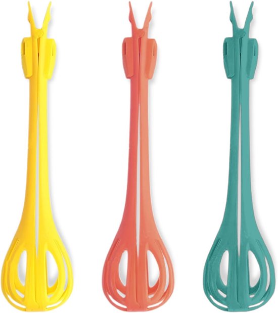 3 Teiliges Multifunktions Eiergerät 2 In 1 Lebensmittelzange, Handliches Eiergerät Mit Brotzange, Zum Kochen, Salatmixer Und Als Lebensmittelzang