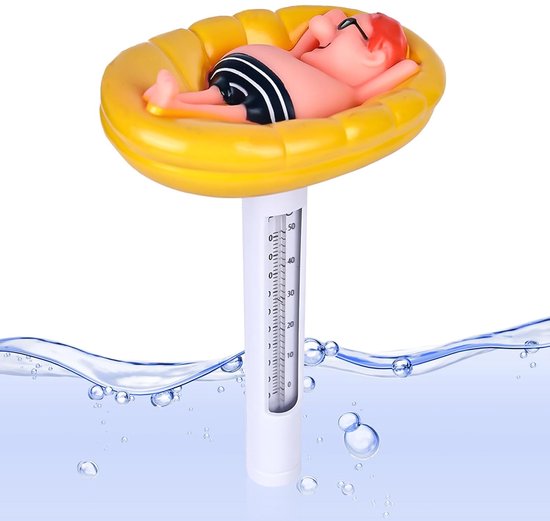 Schwimmendes Poolthermometer, Bruchsicher, Poolthermometer, Schwimmendes Wasserthermometer, Für Schwimmbäder, Spas, Aquarien, Fischteiche Und Bab