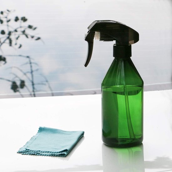 Sprühflasche, Pflanzensprühflasche, Zum Besprühen Von Pflanzen, Feiner Sprühnebel, Reinigungslösungen, Gartenarbeit, Drinnen, Draußen (grün 10 Oz