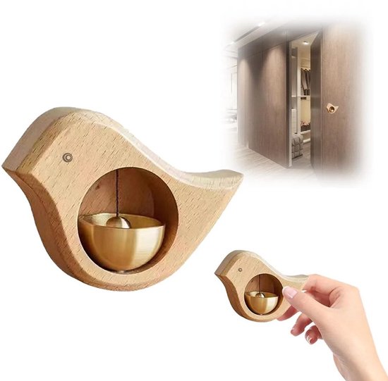 Dopaminfarbenes Messing Windspiel Kreative Pendelleuchte Türdekoration Fürs Schlafzimmer Türklingel 3,51 Cm × 10,49 Cm × 8,00 Cm Für Schlafzimmer