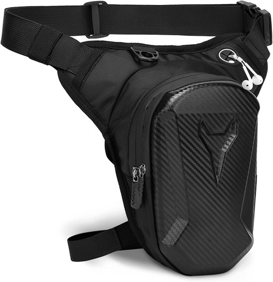 Oberschenkeltasche Multifunktional Schwarz
