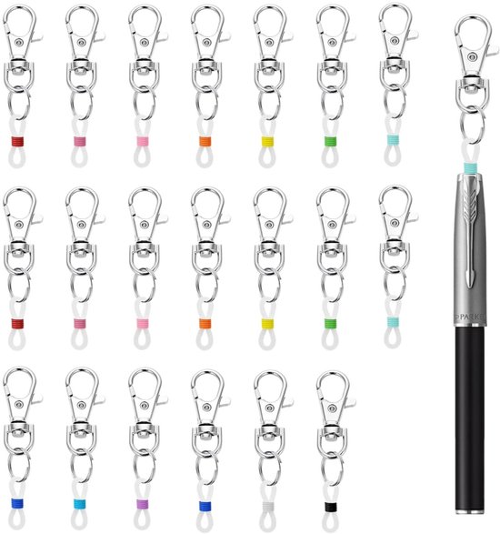Stiftehalter 20 Stück Stiftehalterclips Stifteorganizer Taschen Stiftehalter Notizhalter Bleistifthalter Für Pflegekräfte, Lieferfahrer Und Büroa