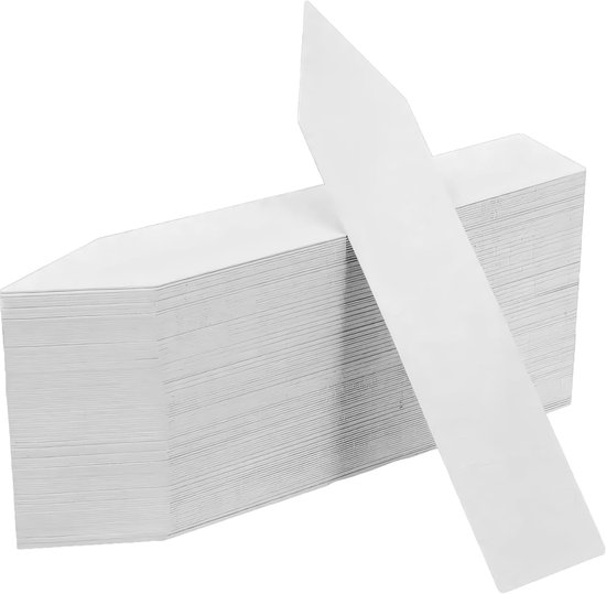 200er Packung Wetterfeste Pflanzenetiketten 5 X 1 Cm Wiederverwendbare Gartenetiketten Kunststoff Zum Beschriften Gemüse Kräuter Blumen Weiß