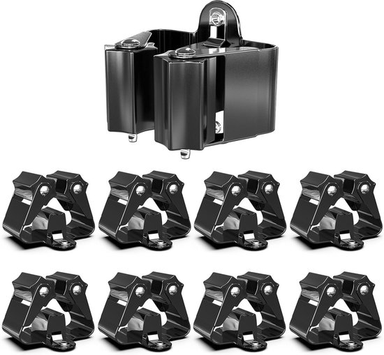 8er Pack Besenhalter Wandhalterung Für Gartengeräte Moppclip Wandhalterung Für Stanzwerkzeuge Werkzeughalter Aus Stahl Gartengeräte Für Schaufel,