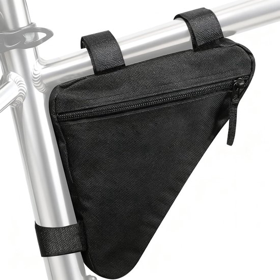Fahrradrahmentasche Fahrradtasche Für Mountainbike Und Rennrad Leichte Dreieckige Fahrradrahmentasche (klein, Schwarz)