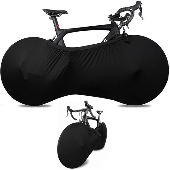 Fahrradabdeckung Wasserdichte Fahrradabdeckung Für 1 Fahrrad 2 Teilig, Bestehend Aus Innen Und Außenhülle Aus Dehnbarem, Waschbarem Material Moun