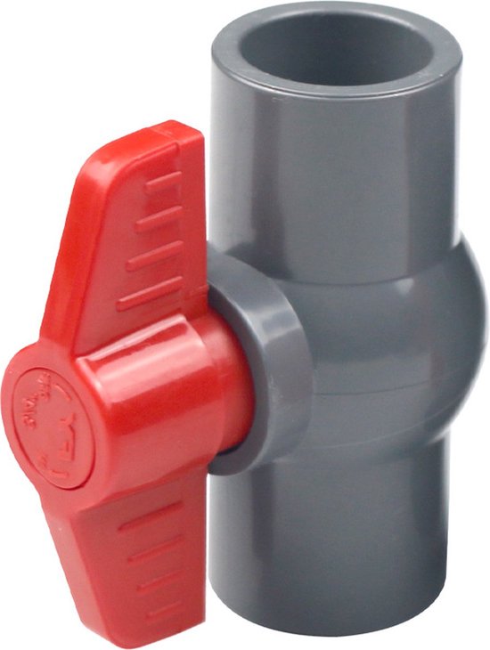 Kzq Industriekugelhahn Pvc Kugelhahn Ø 40 Mm Universeller Gartenhahn Außenhahnanschluss Pvc Anschlussstück/hahn 40 Mm