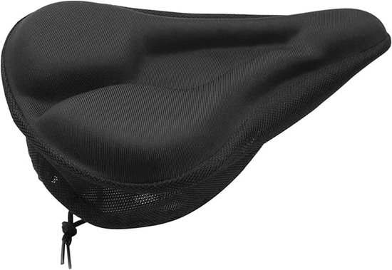 Fahrradsattelbezug Gel Fahrradsattelbezug Mit Gelfach Weich Und Komfortabel Unisex Schwarz