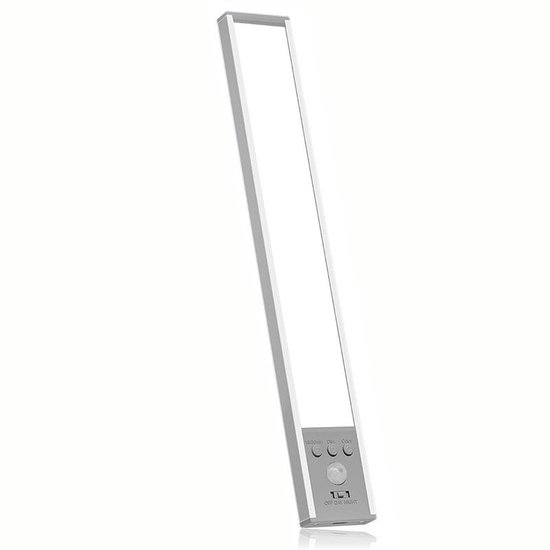Schrankbeleuchtung Mit Bewegungssensor 40 Cm Wiederaufladbare, Kabellose Schrankbeleuchtung Mit 3 Farbtemperaturen Magnethalterung