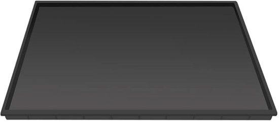 Oimg Silikonmatte Für Kaffeemaschinen 48 X 30 Cm Rutschfeste Matte Für Kaffeemaschinen Barista Zubehör Schwarz