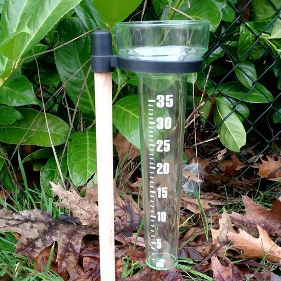 Pluviometer Regenmesser Mit Stab