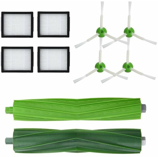 9 Teiliges Wartungsset Passend Für Irobot Roomba I3/i3+/i4/i7/i7+/e5/e6/e7: Ersatzbürsten, Filter Und Reinigungsteile