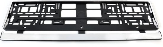 Kennzeichenhalter Chrom Für Kennzeichengröße: 520 X 110 Mm