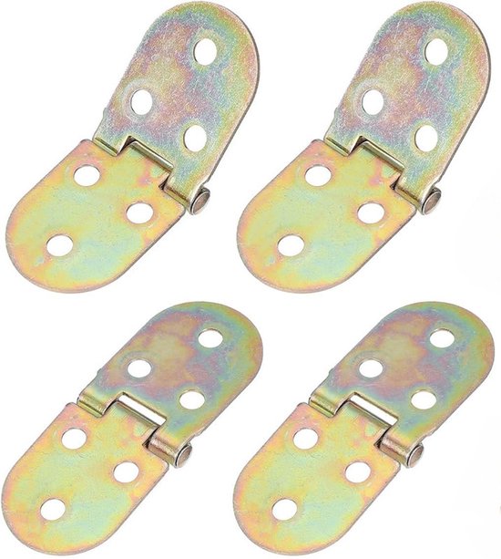 Klappscharnier Aus Edelstahl Industrielles Klappscharnier 4er Pack 180° Klappbares Rundscharnier Klappscharnier Aus Edelstahl Für Klapptische, Sc