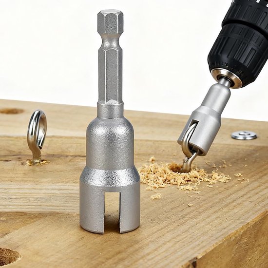 6 Maulschlüssel, 4 Mm Schlitz Und Flügelmutternschlüssel, 0,7 Zoll Flügelmutternschlüssel Für Bohrmaschinen