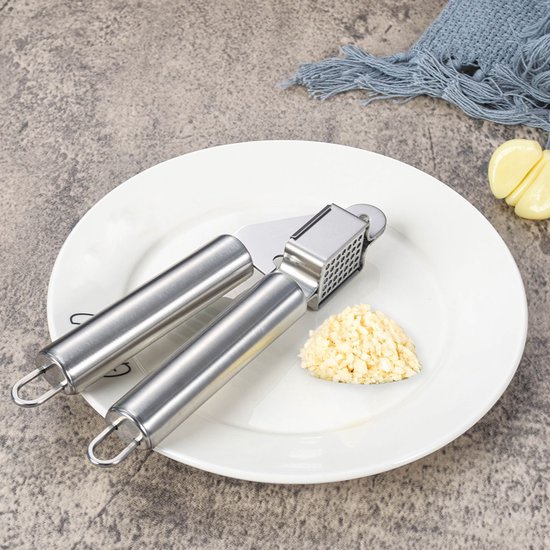 Knoblauchpresse Aus Edelstahl Knoblauchpresse Knoblauch /ingwerpresse Herausnehmbares Sieb Spülmaschinenfest