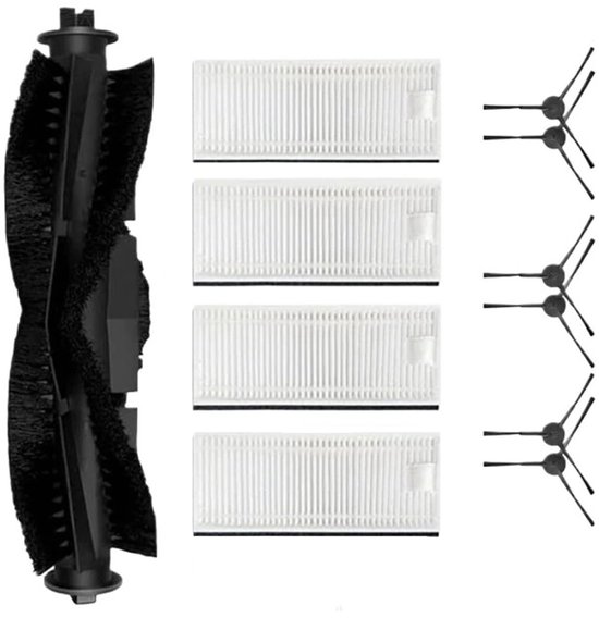 8 Teiliges Ersatzteilset Für Saugroboter Passend Für Thamtu G11 Saugroboter Walzenbürste Hauptbürste Seitenbürste Filter Hepa Filter Filterelemen