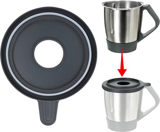 Multifunktionaler Deckel Für Den Mixtopf (passend Für Tm5 Und Tm6) Deckel Zum Erhalt Der Nährstoffe Zubehör Für Küchenmaschinen Deckel Mit Offene