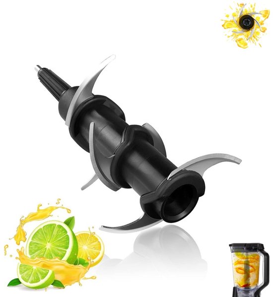 1 Stück Mixermesser Ersatzmesser Für Den Mixbecher Mixerteile Mit 6 Messern Schwarze Ersatz Mixermesser Entsafterzubehör Für Ninja Mixer