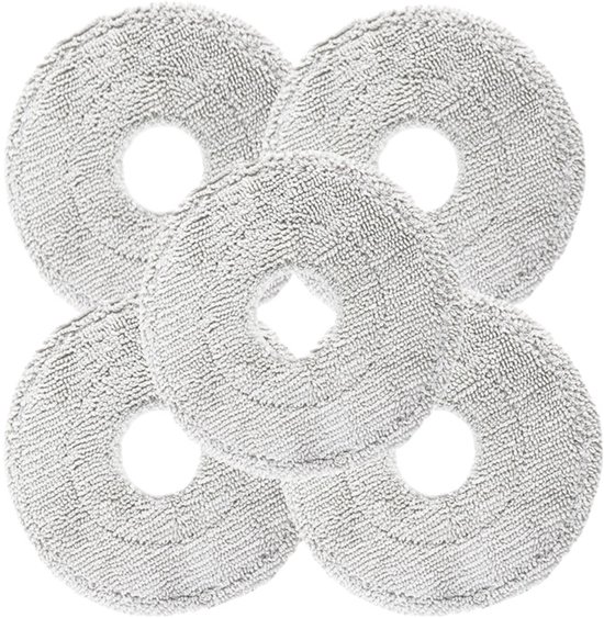 Bodenwischtücher 5 Stück Passend Für Dreame L10 Ultra/ L10s Pro/ L10s Ultra Heat/ L10 Prime / L20 L30 L40 L50 X30 X40 X50 Ultra Waschbar Und Wied