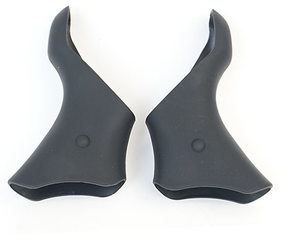 Gummigriffe Für Rennradschalthebel (silikon) Passend Für Shimano 105 St 5600/6600 Serie Schwarz (paar)
