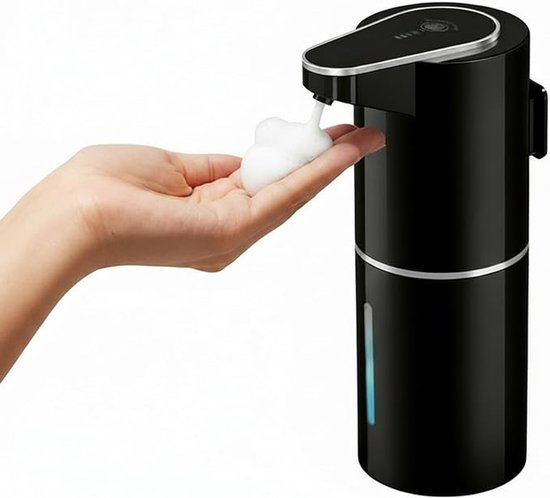 Automatischer Schaumseifenspender, Berührungsloser Sensor, Wiederaufladbar Über Usb C (1200 Mah), 3 Schaumstufen, Selbstreinigungsfunktion, Zur W
