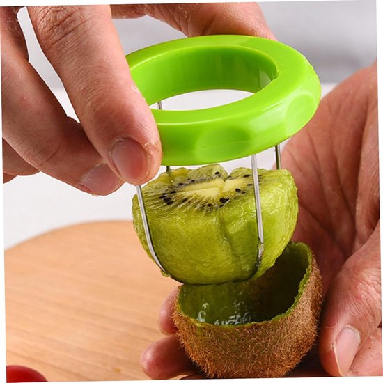 4 Teiliges Set Zum Schneiden Und Schälen Von Kiwis 2 In 1 Werkzeug Zum Schälen, Schneiden Und Entkernen Von Kiwis Praktisches Küchengerät