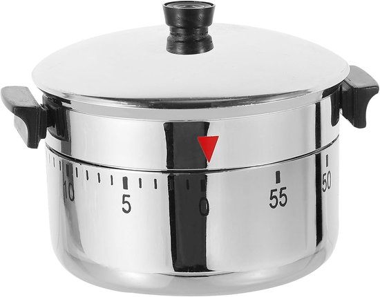 Mechanischer Küchentimer Für Schnellkochtöpfe, 60 Minuten Kochtimer (ohne Batterien), Kompakter Und Handlicher Timer Für Zuhause, Camping Und Res