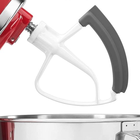 Flachrührer 18 X 17,5 Cm Rührhaken Passend Für Kitchenaid Mixer Schüsselschaber Spülmaschinenfest Zubehör Mixerzubehör Küchenzubehör Passend Für