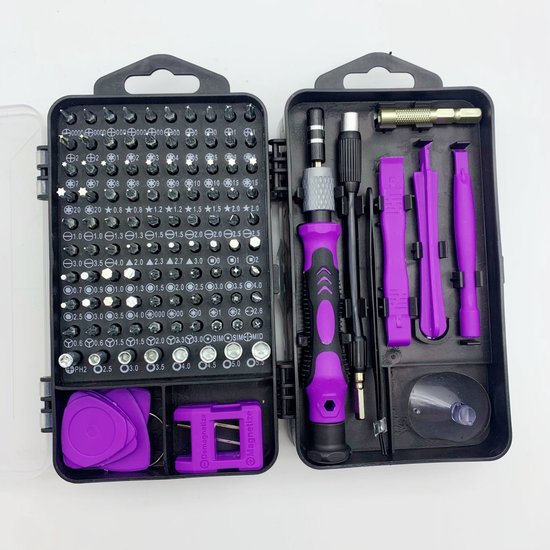 115 In 1 Schraubendreher Set, Multifunktionswerkzeug Für Hardware Reparaturen, Wartungsarbeiten, Werkzeuge, Fahrradreparaturen Und Installationen