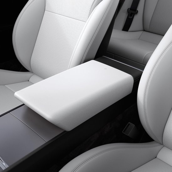 Passend Für Tesla Y Handschuhe Für Die Mittelarmlehne (standard, Und Performance 2025/2026) Und Model 3 Highland Weiß