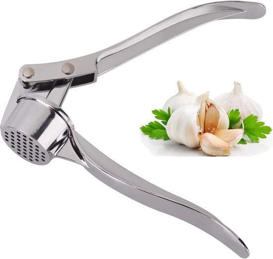 1 Knoblauchpresse, Knoblauchschneider, Küchenhilfe, Spülmaschinenfest, Robust