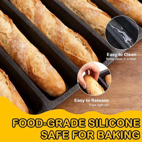 10 Stück Silikon Baguette