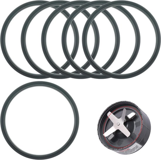 6 Teiliges Set Dichtungen Für Mixer Dichtungsringe Ersatzteile Für Mixer Wasserabweisende Dichtungsringe O Ring Dichtungszubehör Silikon Passend