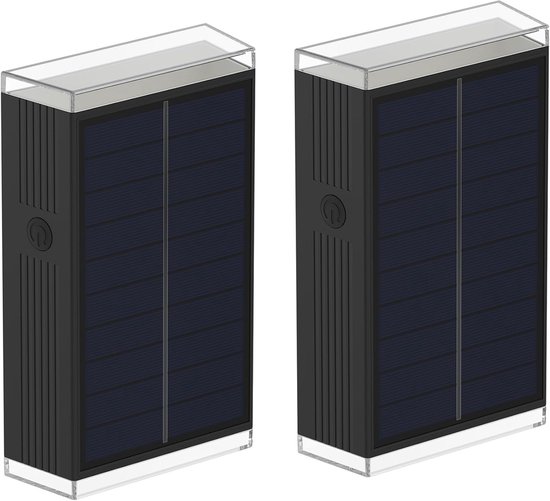 Wasserdichte Solar Wandleuchten Für Den Außenbereich Mit Bewegungssensor, 2 Stück, Für Garten/terrasse.