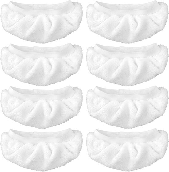 8er Pack Dampfreinigungstücher Universelles Mikrofasertuch Set Ersatztücher Für Dampfreiniger Handdampfreiniger Waschbare, Wiederverwendbare Ersa