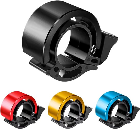 Fahrradklingel 22 22,8 Mm Lenker Miniklingel Für Mountainbikes, Rennräder Und Citybikes, Schwarz.