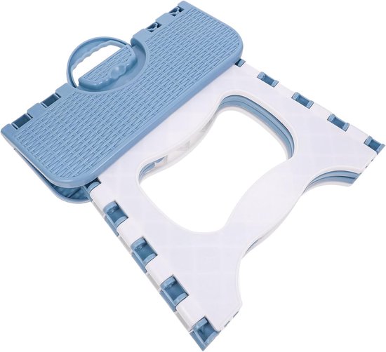 1 Stück Klapphocker, Kunststoffhocker, Kindertritthocker, Faltbarer Kunststofftritthocker, Gartentritthocker, Tragbarer Hocker, Kleiner Fußhocker