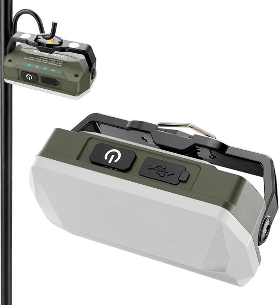 Wiederaufladbare Magnetische Arbeitsleuchte 1500 Lm, 52 Leds, Tragbare Campinglaterne 4000 Mah, 10 Stunden Laufzeit Ipx4 Wasserdichte, Kabellose
