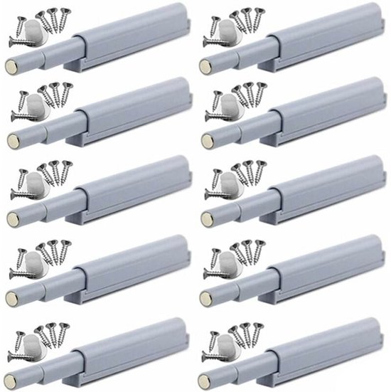 Magnetische Druckverschlüsse 10 Stück Magnetverschluss Türpuffer Magnetschloss Türmagnet Türschließer Zum Öffnen Drücken Türverschluss Für Küchen