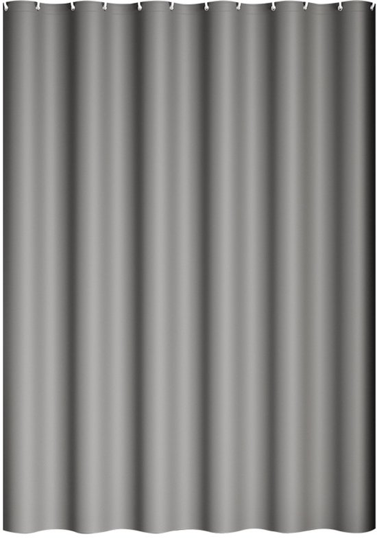 Duschvorhang 150 X 200 Cm Duschvorhang Unifarben Grauer Duschvorhang Mit Kunststoffhaken Peva Schimmelresistent Wasserdicht Einfache Montage