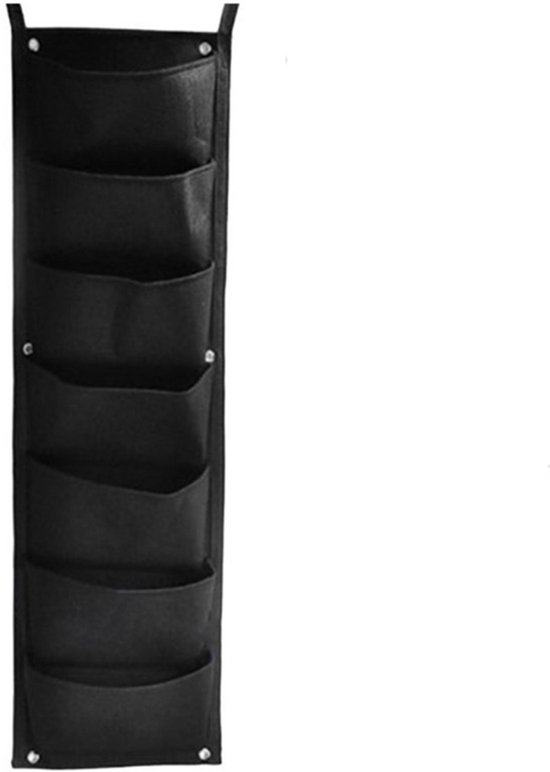 Hängender Pflanzsack Pflanzbeutel Pflanzsack Gemüsegarten Pflanzsack Schwarz 100 X 30 Cm Vliesstoff