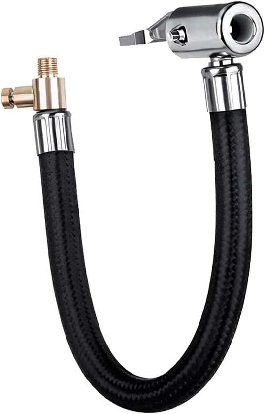Autopumpe Autoreifen Luftpumpe Verlängerungsschlauch Kupfer Ventiladapter Luftdruck Verlängerungsschlauch Zubehör Für Luftpumpen Für Fahrrad , Au